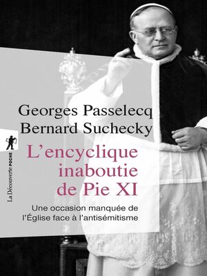 cover image of L'encyclique inaboutie de Pie XI